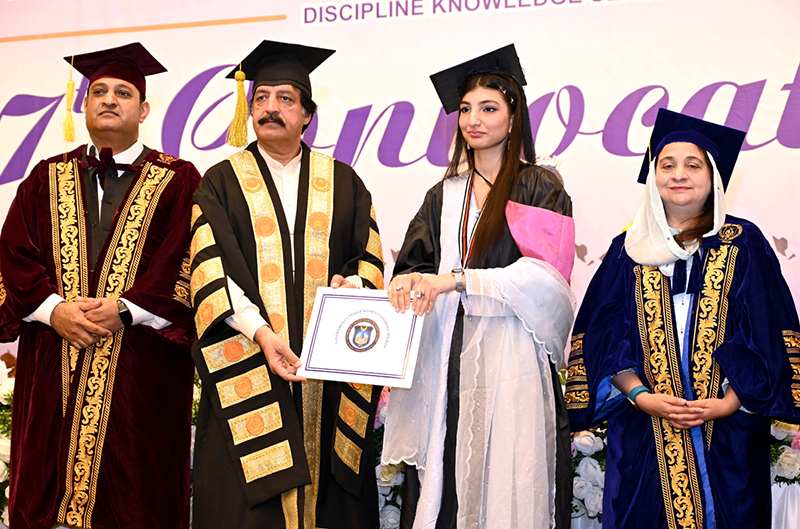 Governor Punjab Distributes Degrees at Government College Women University Convocation
