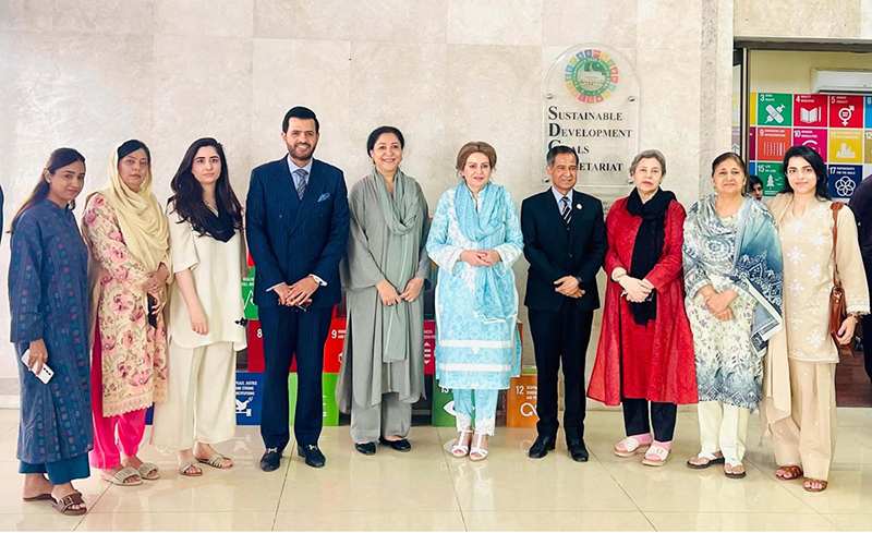 Parliamentary Secretary Barrister Danyal Chaudhry and Convener Shaista Pervaiz Finalize SDG Youth Campaign at National Assembly