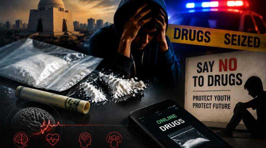 Karachi cocaine bust triggers concerns over rising drug abuse among youth