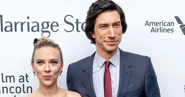 Scarlett Johansson, Adam Driver at Cannes