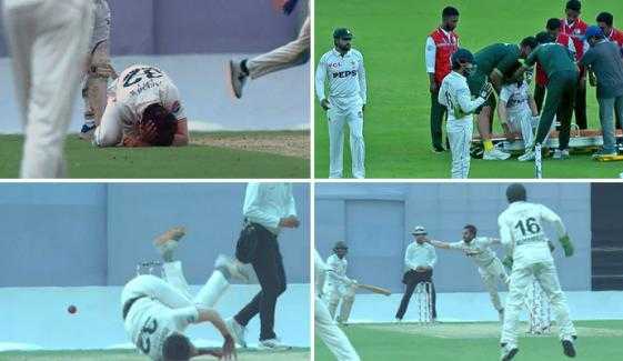 Hasan Ali Hurt in Test Match