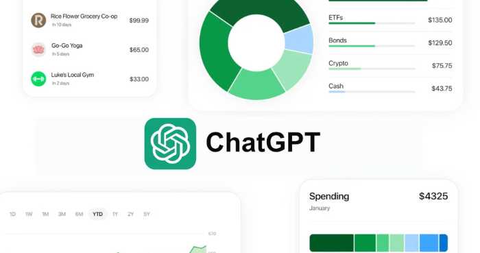 ChatGPT Personal Finance Feature Tracks Spending and Bank Accounts