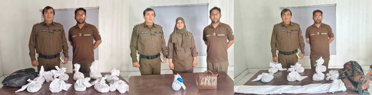 Police Arrest Female Drug Peddler and Two Others in Anti-Narcotics Operation, Seize 17 Kilograms of Drugs