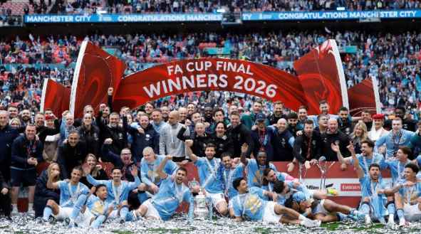 Antoine Semenyo scores late winner as Manchester City secure eighth FA Cup title beating Chelsea