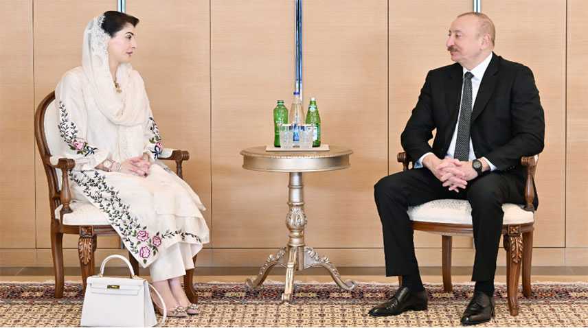 Maryam Nawaz, Ilham Aliyev Discuss Expansion of Pakistan-Azerbaijan Strategic Cooperation