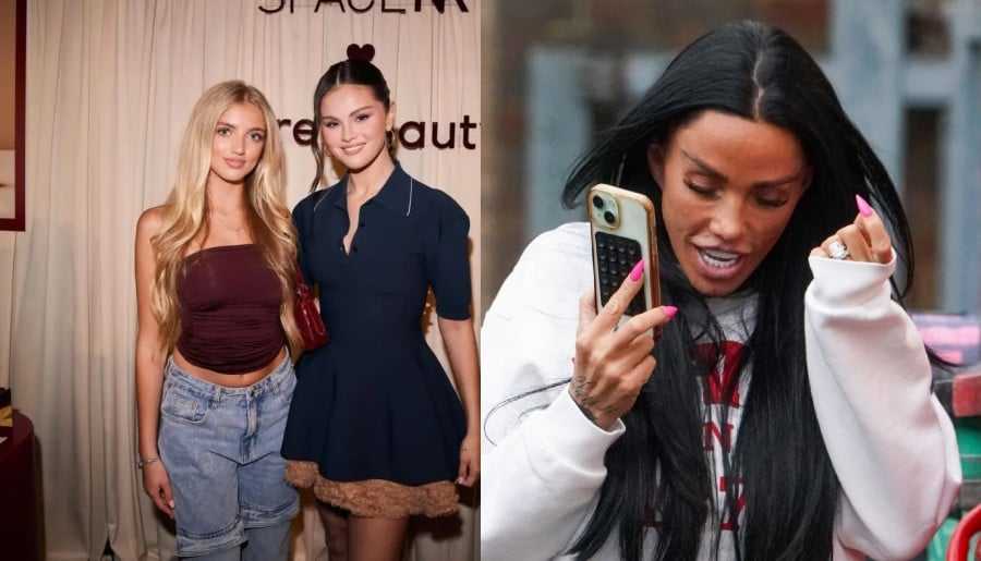 Princess Andre Engages With Selena Gomez at Rare Beauty Event Amid Family Drama