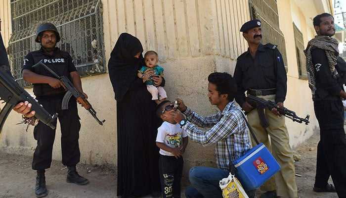 Two Cops Martyred in Separate Attacks on Polio Teams in KP's Bajaur