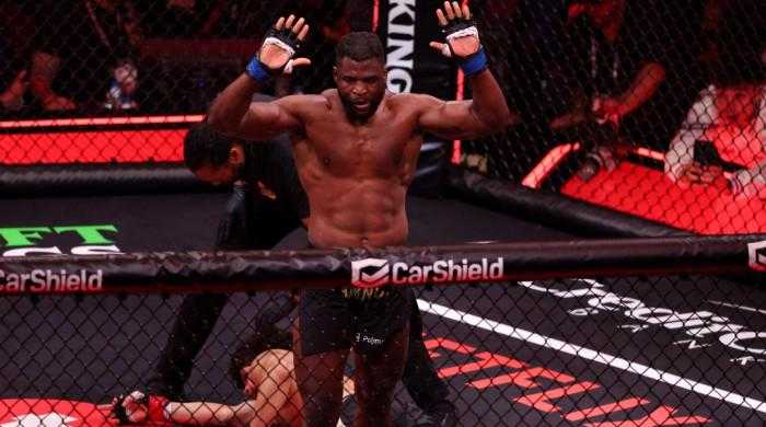 Francis Ngannou gifts performance bonus to Philipe Lins