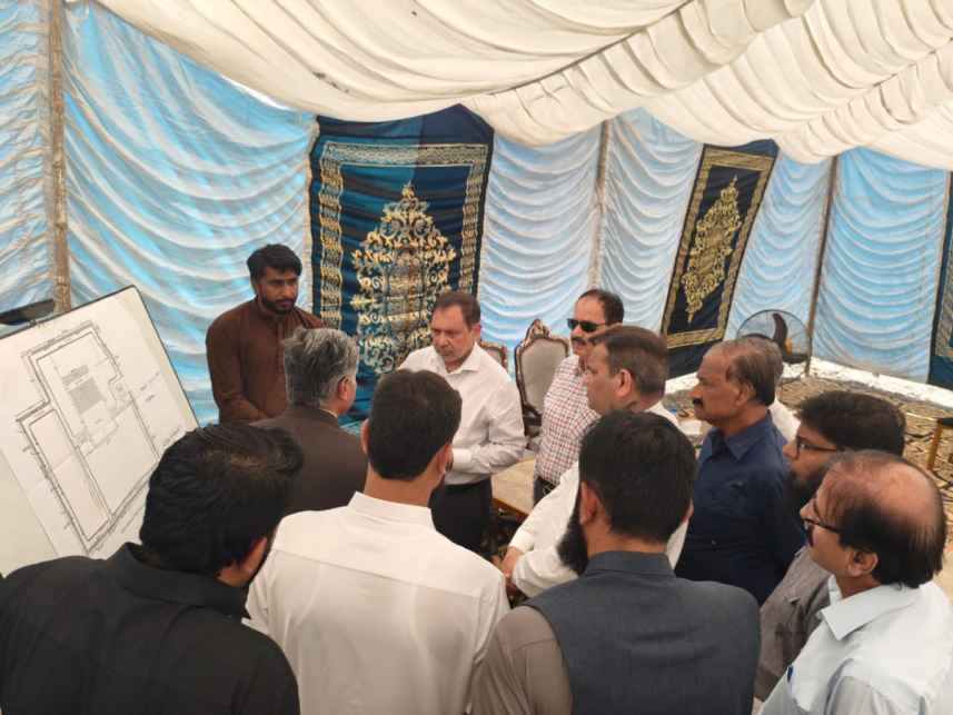 National Grid Company MD Altaf Hussain Malik Inspects 500kV Gatti Grid Station in Faisalabad to Enhance Transmission System
