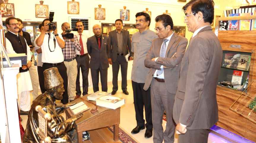 Khalid Maqbool Siddiqui Inaugurates National Book Museum in NBF