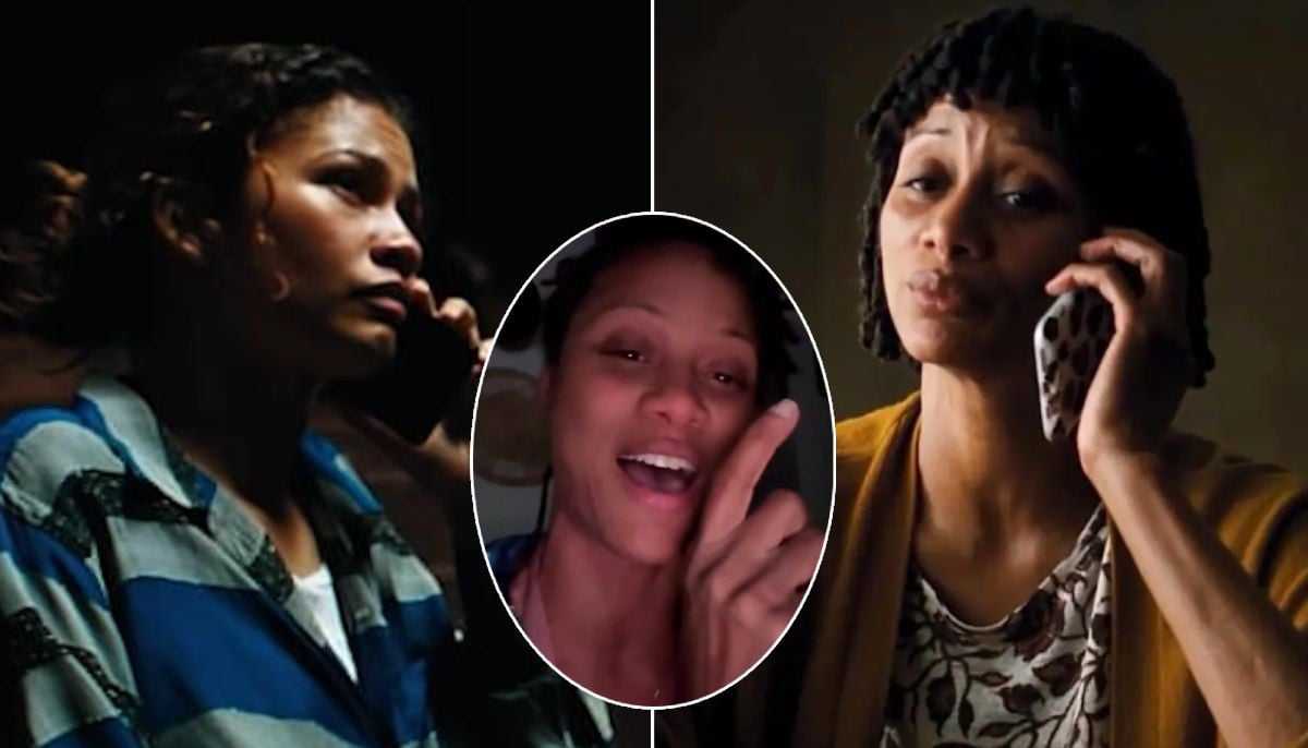 Zendaya's 'Euphoria' Mom Nika King Reacts to Scene Cutout