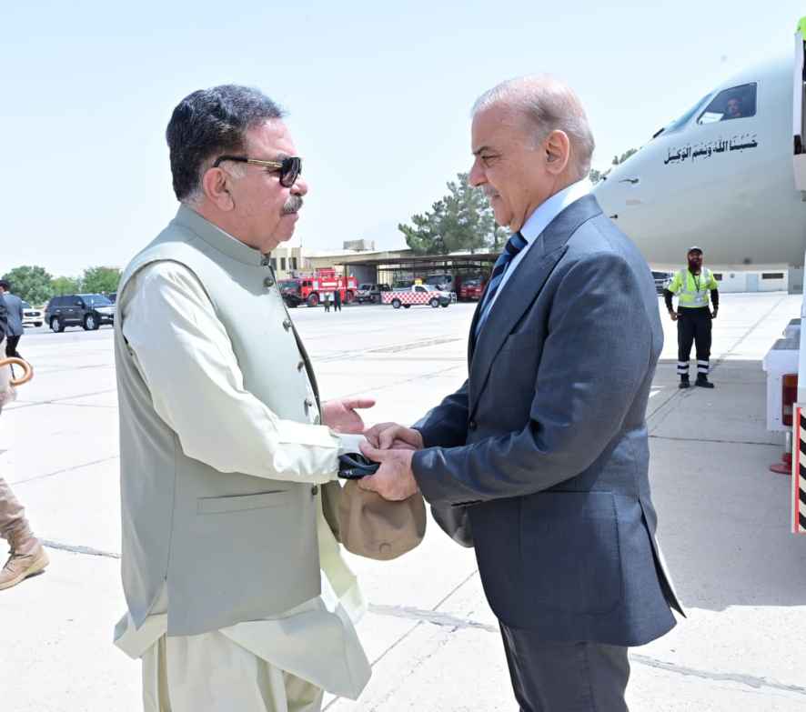 PM Arrives in Quetta for One-Day Visit