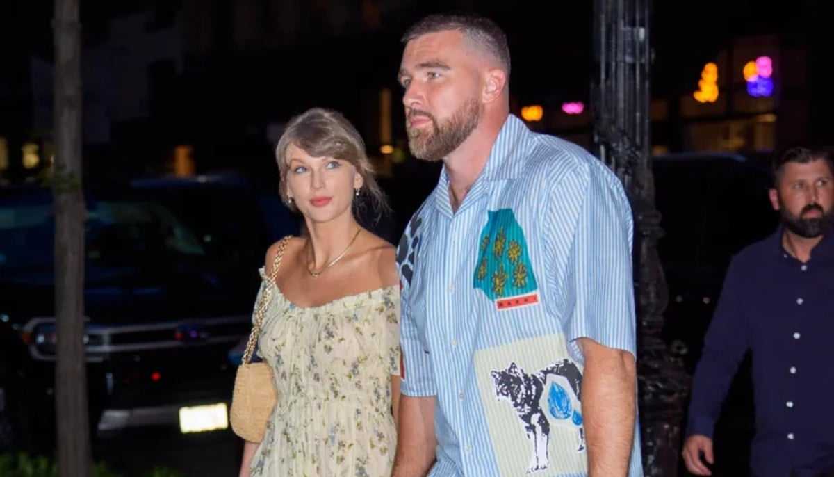 Travis Kelce's Rare Gesture Towards Taylor Swift Has Fans Melting: Watch