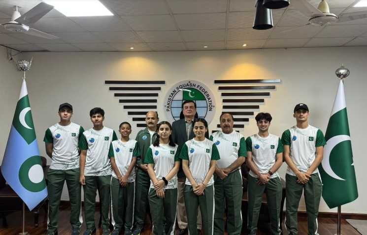 Pakistan Junior Squash Team Arrives in China for 33rd Asian Junior Championships 2026