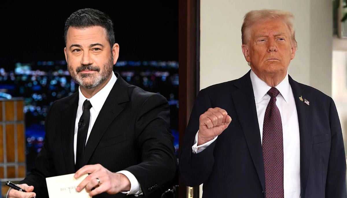 Jimmy Kimmel takes strong aim at White House nominating Donald Trump as next James Bond