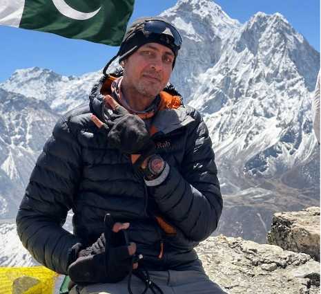 Pakistani Climber Salman Ateeque Scales Mount Everest