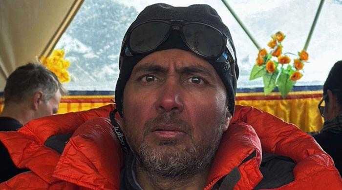 Pakistan's Salman Ateeque scales Mount Everest