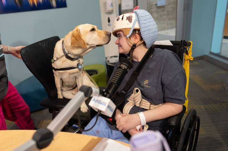Good dog! More children's hospitals turn to furry caregivers to help kids heal