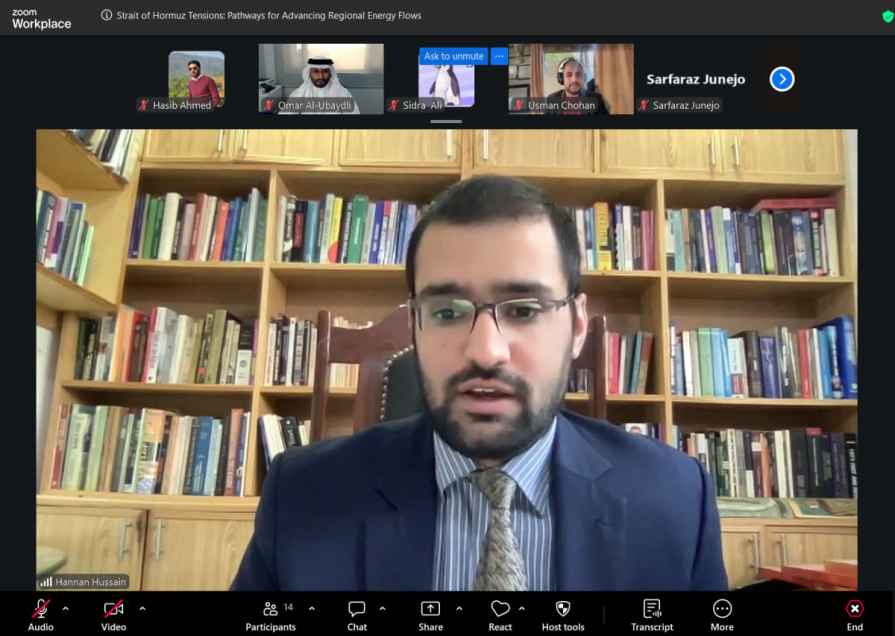 IRS Hosts Webinar on Strait of Hormuz Tensions: Pathways for Advancing Regional Energy Flows