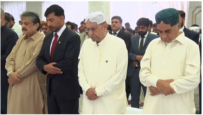 President Asif Ali Zardari Celebrates Eid-ul-Azha with Family at Zardari House in Nawabshah