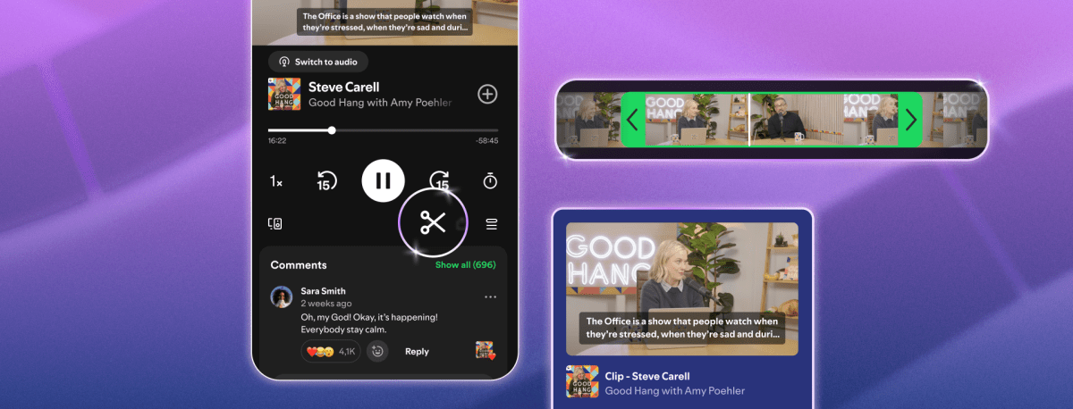 Spotify Introduces Podcast Clipping Feature Allowing Users to Share Favorite Moments Easily