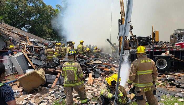 Dallas Apartment Complex Gas Explosion Kills Two Women and One Child in Tragic Incident