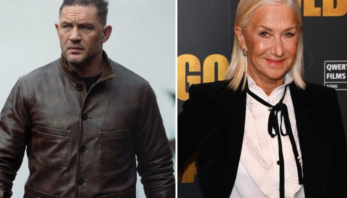 Helen Mirren Addresses Tension Reports as She Stars Opposite Tom Hardy in 'MobLand'