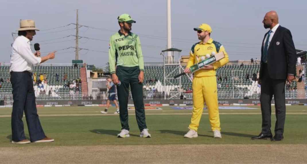 First ODI: Pakistan Win Toss, Opt to Bowl First Against Australia
