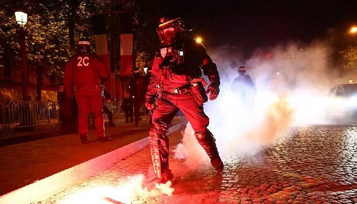 Hundreds of Fans Detained After Violent Clashes Erupt During PSG Champions League Victory Celebrations in Paris