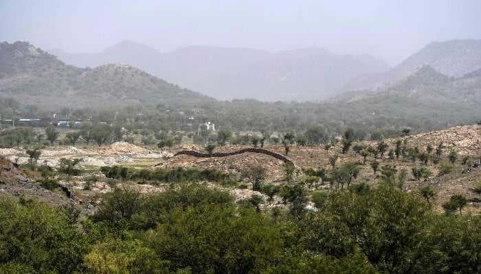 Mining turns India's heat-shield hills to dust in Rajasthan's Aravalli mountains