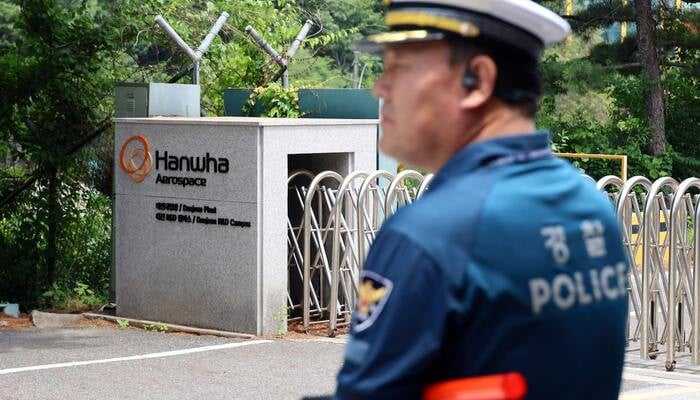 Five dead, two injured after blast at Hanwha Aerospace plant in South Korea