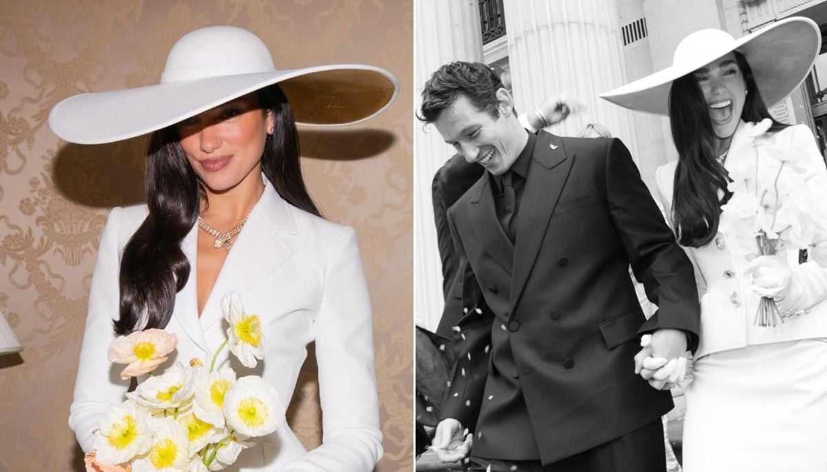 Dua Lipa shares stunning photos from her wedding with Callum Turner