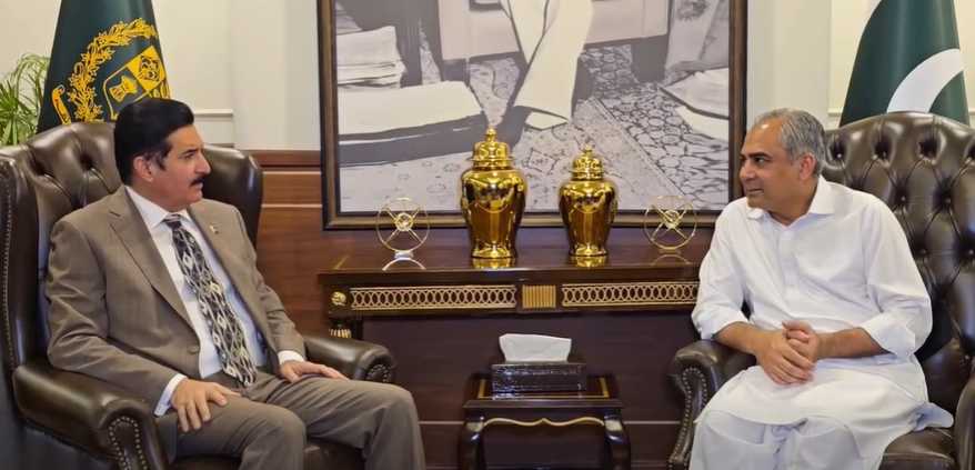 Governor Khyber Pakhtunkhwa Meets Federal Interior Minister to Discuss Security and Counter-Terrorism