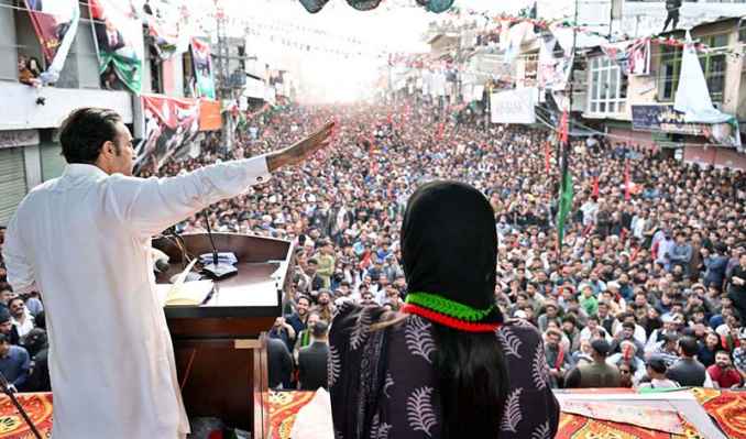 PPP Leader Bilawal Bhutto Zardari Addresses Rally in Gilgit-Baltistan’s Skardu District
