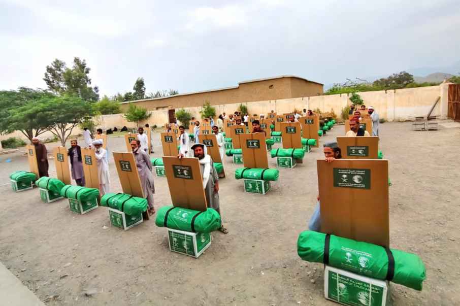 KSrelief Completes Distribution of 3,500 Shelter Kits in Khyber Pakhtunkhwa Merged Districts