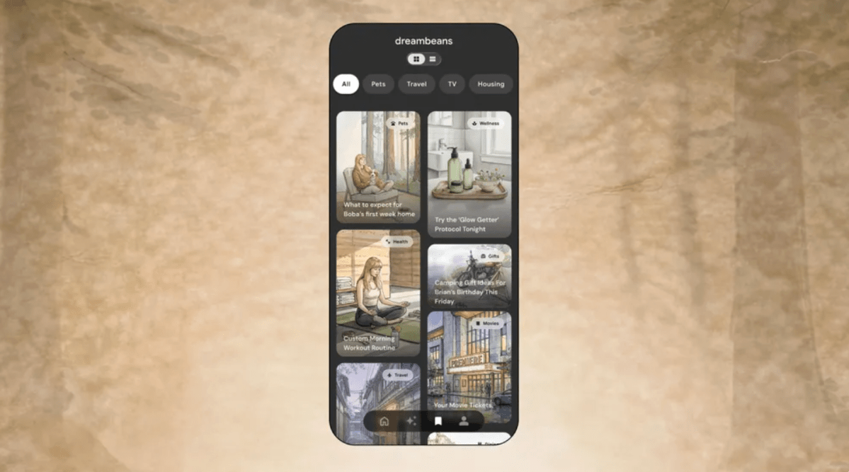 Google Unveils Dreambeans: A Curious AI Tool Turning Personal Data into Cartoons