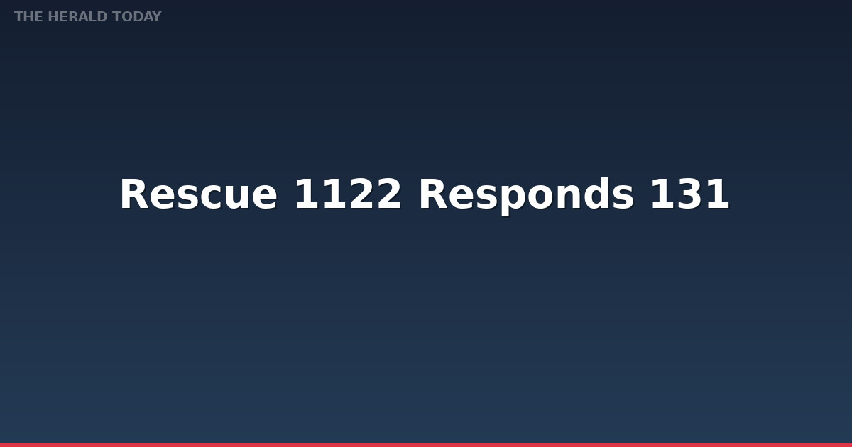 Rescue 1122 Responds to 131 Emergencies in Lower Dir Within a Week