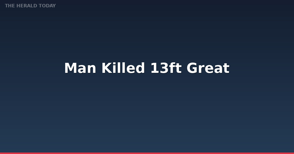 Man killed by 13ft great white shark in Western Australia