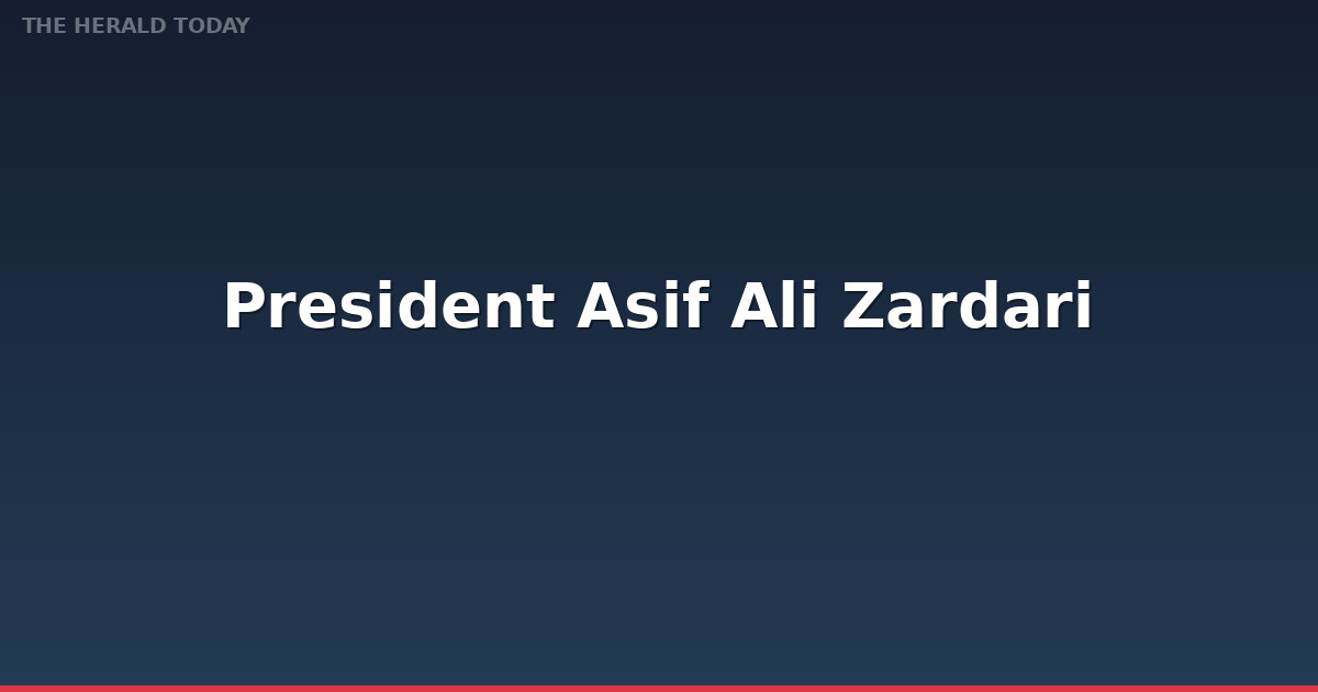President Asif Ali Zardari conferred Sitara-e-Basalat upon the families of Lt Col Muhammad Ali Shaukat (Shaheed) and Sepoy Soban Majeed Baloch (Shaheed), alongwith SSG Sepoy Israr Muhammad, who recovered after sustaining serious injuries in a terrorist attack, during an investiture ceremony at Aiwan-e-Sadr