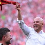 Arne Slot aims for further Liverpool success after league win.
