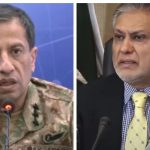 Dar, DG ISPR Hold Joint Press Briefing Amidst Pakistan-India Concerns