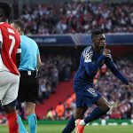 Dembele puts PSG ahead of Arsenal in UCL semi-final first leg