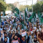 Demonstrations in Pakistan Erupt Against India