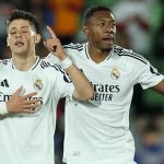 Real Madrid defeats Getafe, maintaining La Liga title aspirations.