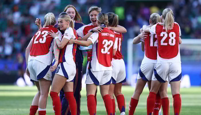 Arsenal stuns Barcelona, clinches Women’s Champions League title