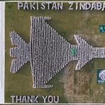 Human J-10C Formation Visually Honors PAF and Allied Partners