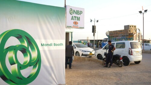 NBP Sets Up ATM at Karachi Cattle Market for Eid-ul-Adha 2025