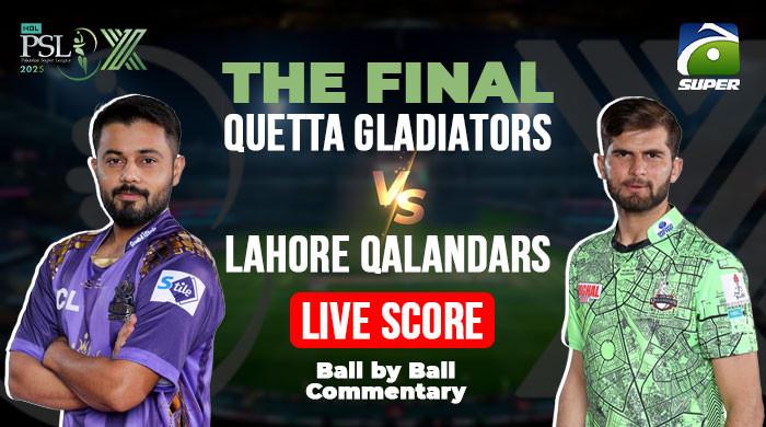 PSL 10 Final: Quetta Gladiators Face Lahore Qalandars, QG vs LQ Live Score Today