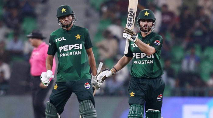 Pakistan amass huge total against Bangladesh, Agha hits fifty