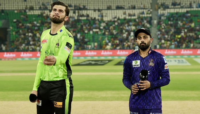 Quetta Gladiators opt to field, Lahore Qalandars to bat first in PSL 10 after losing toss.